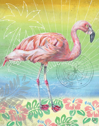 Picture of SUMMER SPLASH FLAMINGO