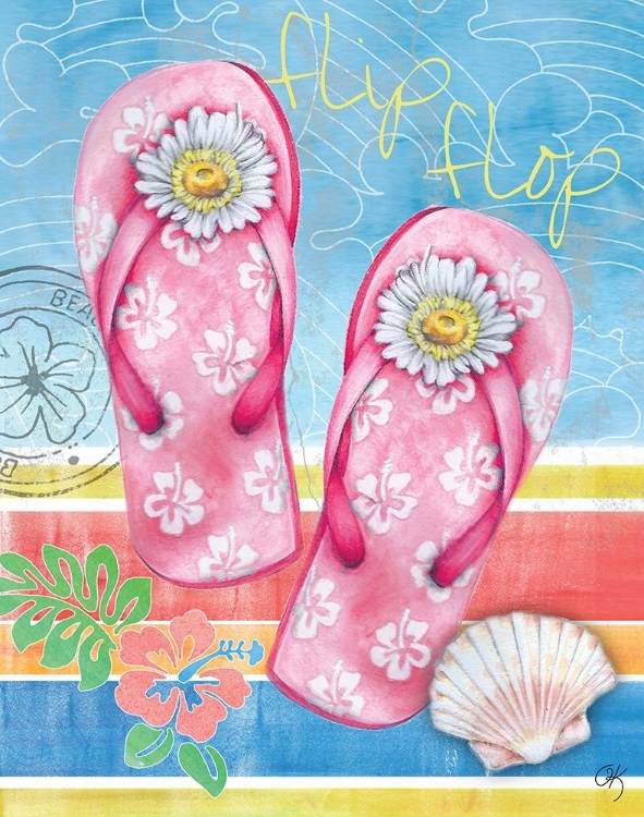 Picture of SUMMER SPLASH FLIP FLOPS