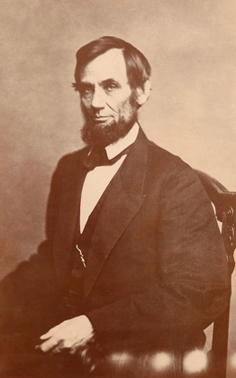 Picture of ABRAHAM LINCOLN, 1861