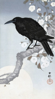 Picture of CROW AT FULL MOON, 1900-1930