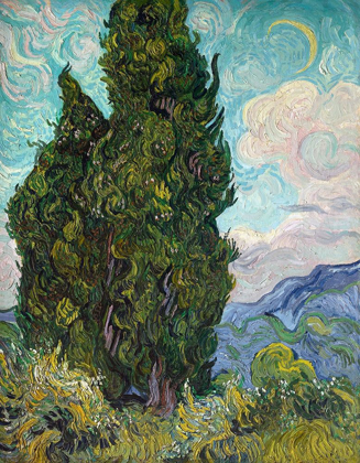 Picture of CYPRESSES, 1889