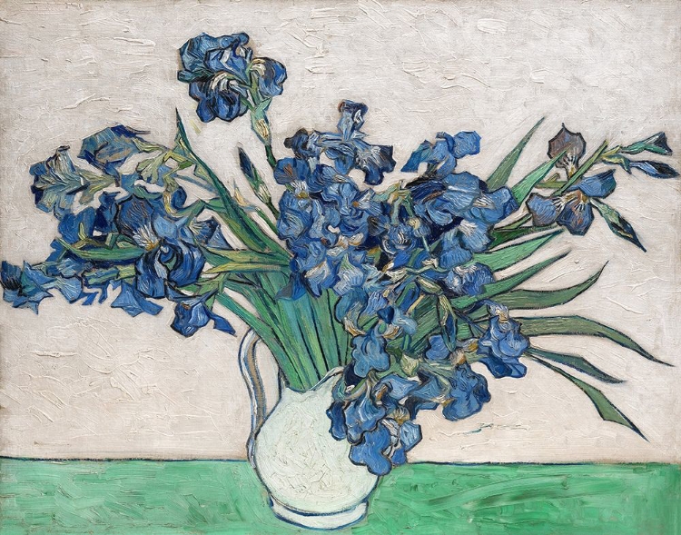 Picture of IRISES, 1890 (WHITE VASE)