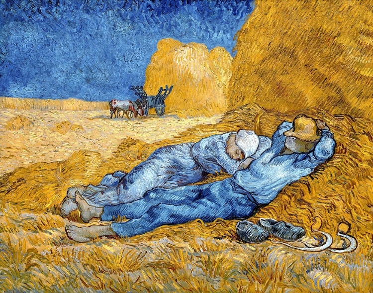 Picture of NOON - REST FROM WORK, 1891