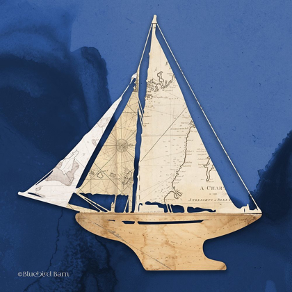 Picture of SAILBOAT BLUE I
