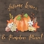 Picture of ORANGE PUMPKIN FLORAL