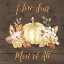 Picture of PALE PUMPKIN FLORAL