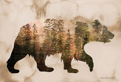 Picture of BROWN WOODS BEAR SILHOUETTE