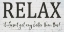 Picture of RELAX