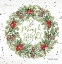 Picture of BE MERRY AND BRIGHT WREATH