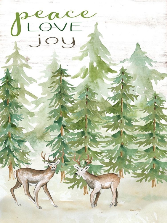 Picture of PEACE LOVE JOY DEER