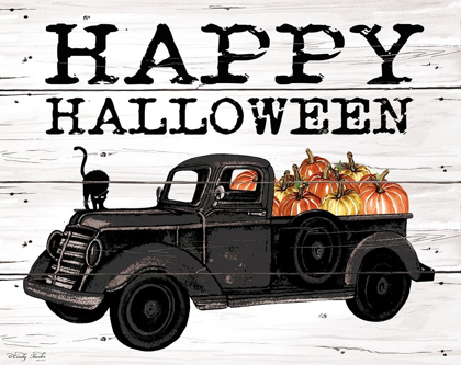 Picture of HAPPY HALLOWEEN BLACK TRUCK