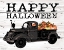 Picture of HAPPY HALLOWEEN BLACK TRUCK