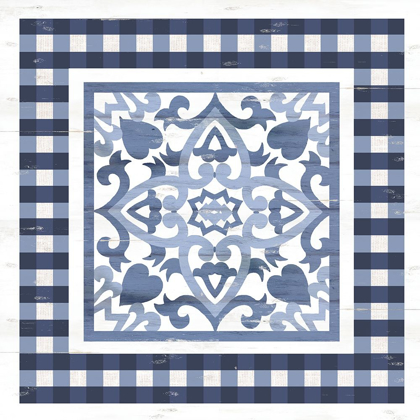 Picture of IVEY BLUE & WHITE TILE