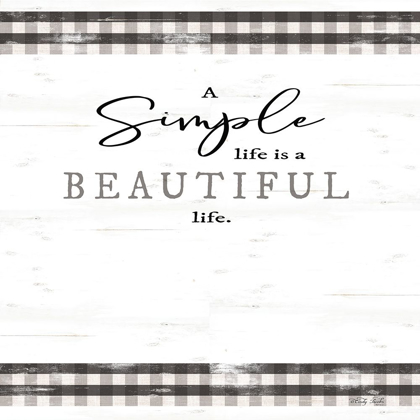 Picture of SIMPLE AND BEAUTIFUL LIFE