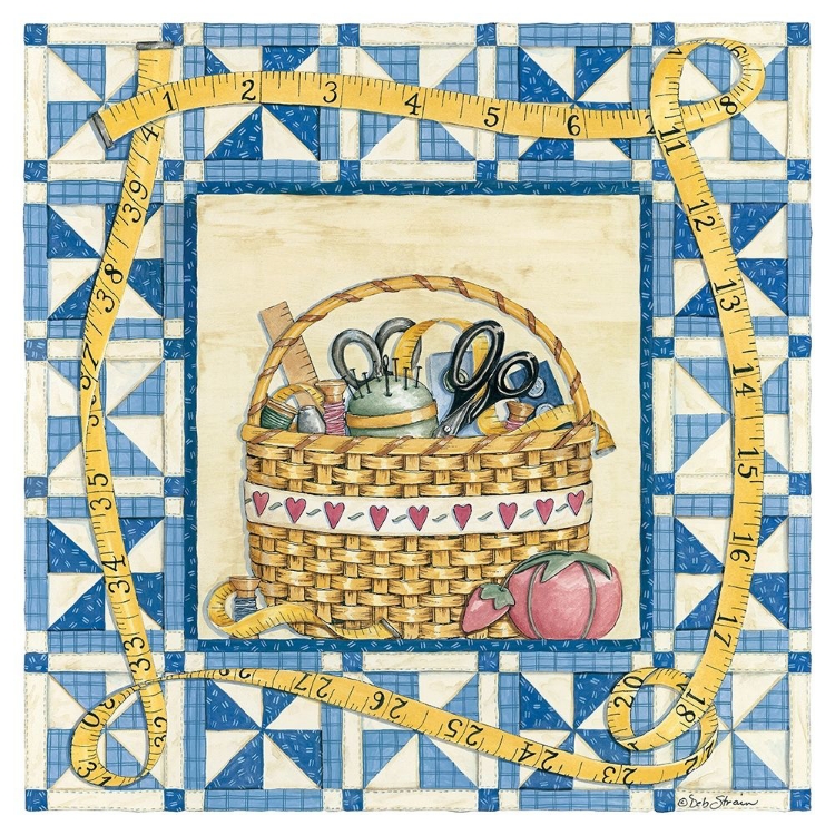 Somerset House Images. QUILT BASKET