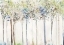 Picture of INDIGO INK TREES 