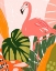 Picture of JUNGLE FLAMINGO I