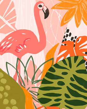 Picture of JUNGLE FLAMINGO II
