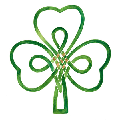 Picture of GILDED SHAMROCK I