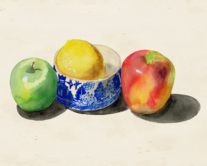 Picture of STILL LIFE WITH APPLES AND LEMON I