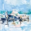 Picture of WATERCOLOR MARINA II