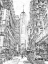 Picture of CITY IN BLACK AND WHITE I