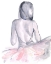 Picture of PALE PINK TULLE II