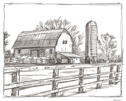Picture of FARM SKETCH I