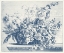 Picture of NAVY BASKET OF FLOWERS II
