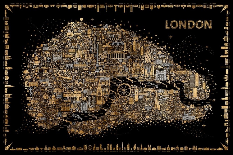 Picture of GLAM ICONIC CITIES-LONDON