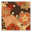 Picture of CASCADING BLOOMS IN TANGERINE I