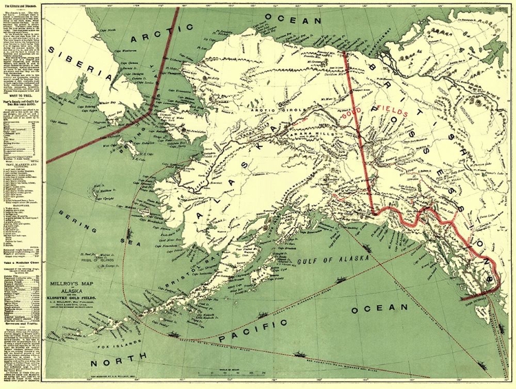 Picture of KLONDYKE GOLD FIELDS TRANSPORTATION ALASKA