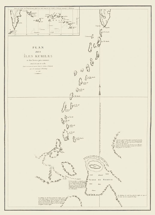 Picture of KURILES ISLANDS ALASKA - LIMPRIMERIE 1797