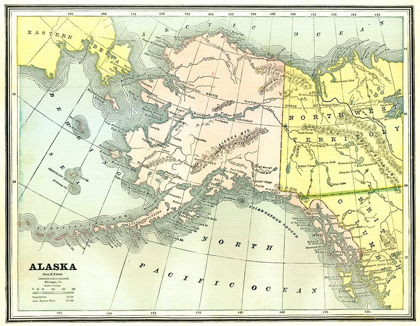 Picture of ALASKA - CRAM 1886