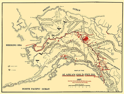 Picture of ALASKAN GOLD FIELDS - LEE 1897