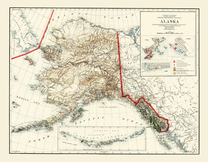 Picture of ALASKA FROM SURVEYS - GRAHAM 1906