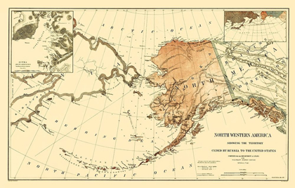 Picture of LAND CEDED BY RUSSIA TO U.S. - USSC 1867