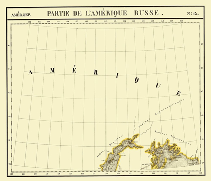 Picture of ALASKA SOUTHERN PART NO.13 - VANDERMAELEN 1827
