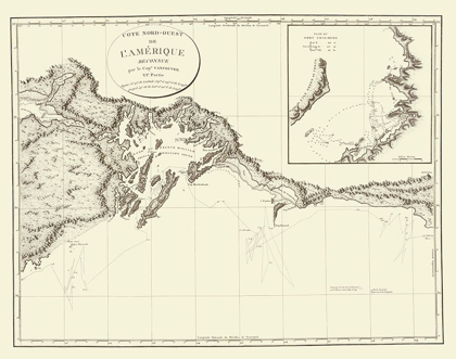 Picture of PRINCE WILLIAMS SOUND ALASKA - VANCOUVER 1800