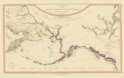 Picture of ALASKA, RUSSIA - FADEN 1794