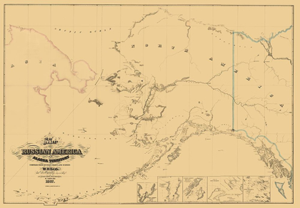 Picture of ALASKA, ASIA - LEWIS 1867