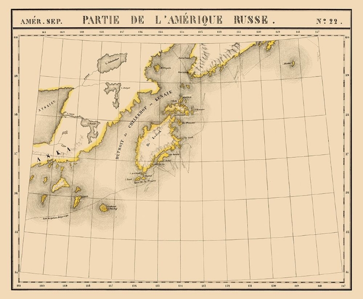 Picture of ALASKA SOUTHWEST - VANDERMAELEN 1827