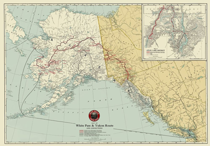 Picture of WHITE PASS, YUKON ROUTE RAILROAD - 1917