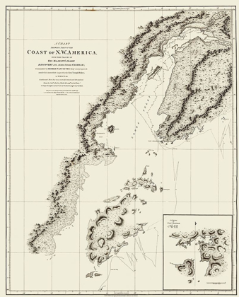 Picture of ALASKA COAST - ROBINSON 1798