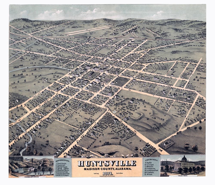 Picture of HUNTSVILLE ALABAMA - EHRGOTT 1871