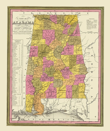 Picture of ALABAMA - MITCHELL 1846
