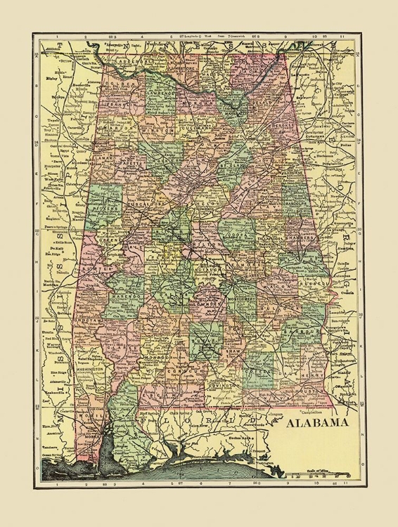 Picture of ALABAMA - CRAM 1909