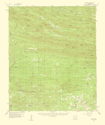 Picture of UMPIRE ARKANSAS QUAD - USGS 1960