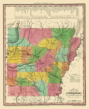 Picture of ARKANSAS - TANNER 1836