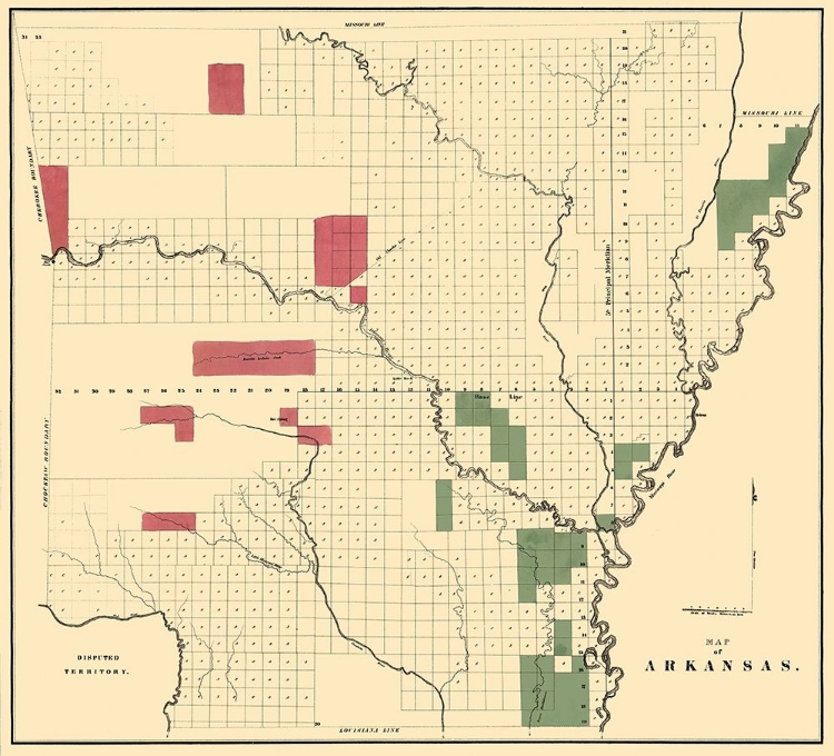 Picture of ARKANSAS - 1834